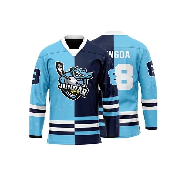 Full Sublimated Ice Hockey Jersey - Full Sublimated Ice Hockey Jersey - Image 3 of 6