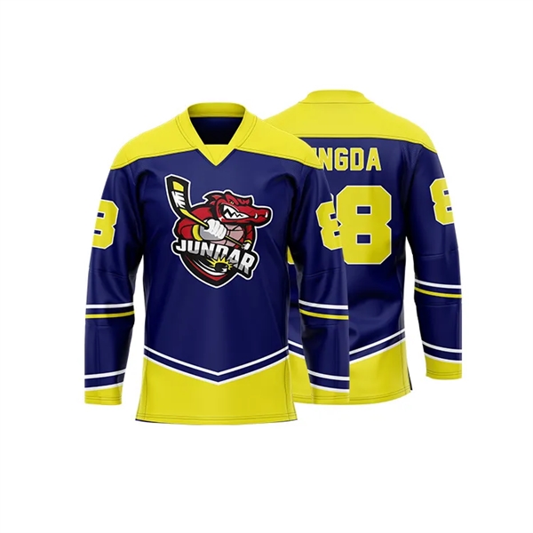 Full Sublimated Ice Hockey Jersey - Full Sublimated Ice Hockey Jersey - Image 4 of 6