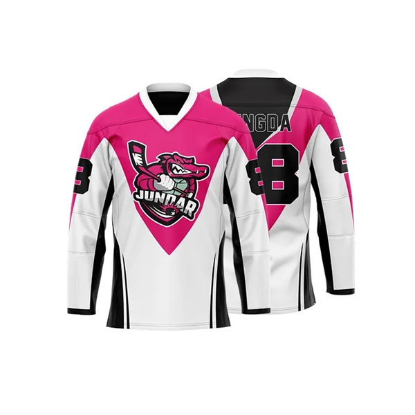 Full Sublimated Ice Hockey Jersey - Full Sublimated Ice Hockey Jersey - Image 5 of 6