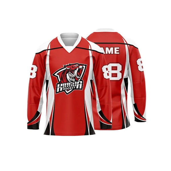 Full Sublimated Ice Hockey Jersey - Full Sublimated Ice Hockey Jersey - Image 6 of 6