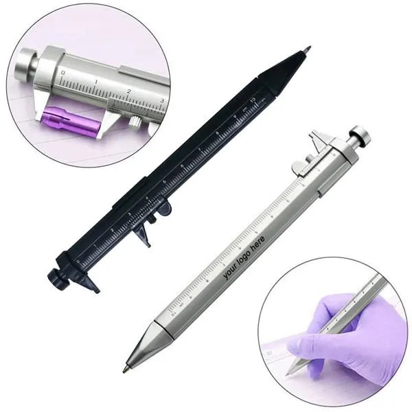 3-in-1 Ballpoint Pen Sliding Calliper Ruler - 3-in-1 Ballpoint Pen Sliding Calliper Ruler - Image 0 of 0