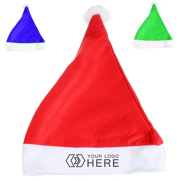 Promotional RPET Flet Christmas hat - Promotional RPET Flet Christmas hat - Image 0 of 0