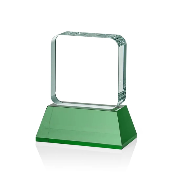 Flamborough VividPrint™ Award on Base - Green