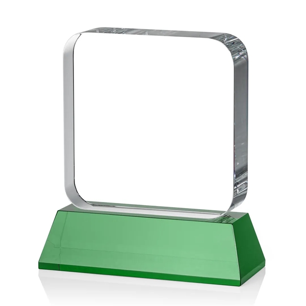 Flamborough VividPrint™ Award on Base - Green