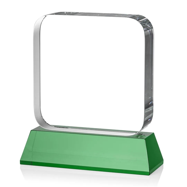 Flamborough VividPrint™ Award on Base - Green
