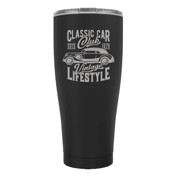 SIC 30 oz Stainless Steel Tumbler with Splashproof lid - SIC 30 oz Stainless Steel Tumbler with Splashproof lid - Image 3 of 18