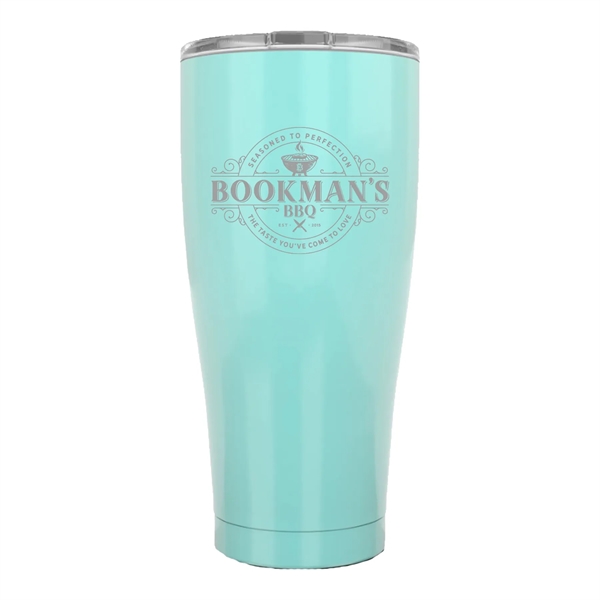 SIC 30 oz Stainless Steel Tumbler with Splashproof lid - SIC 30 oz Stainless Steel Tumbler with Splashproof lid - Image 11 of 18