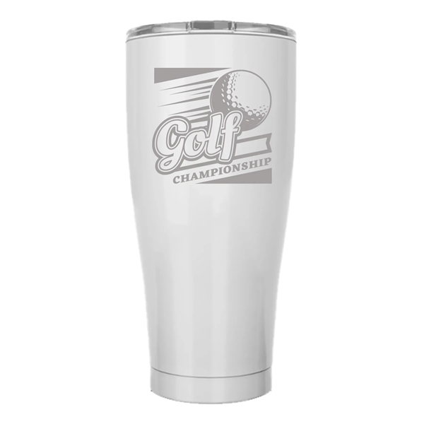 SIC 30 oz Stainless Steel Tumbler with Splashproof lid - SIC 30 oz Stainless Steel Tumbler with Splashproof lid - Image 15 of 18