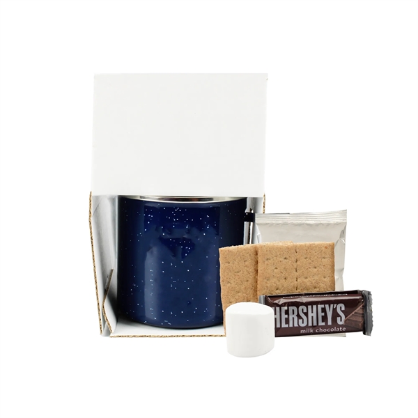 16 Oz Speckled Camp Mug w/S'mores Kit & Hot Choc. - 16 Oz Speckled Camp Mug w/S'mores Kit & Hot Choc. - Image 4 of 4