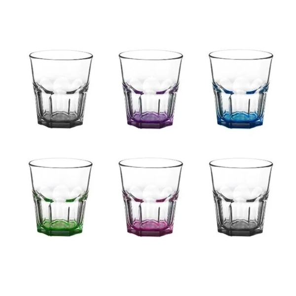 Hexagon Whiskey Glass, 12.5 oz. - Hexagon Whiskey Glass, 12.5 oz. - Image 1 of 2