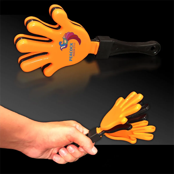 Orange & Black Hand Clappers - Orange & Black Hand Clappers - Image 0 of 13