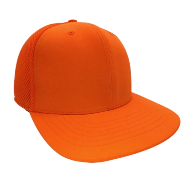 True American Made 6-Panel Poly-Cotton Flex Mesh Cap