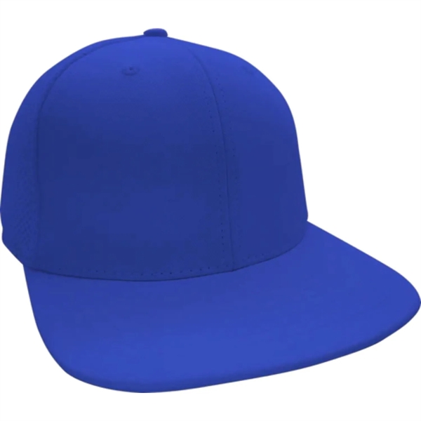 True American Made 6-Panel Poly-Cotton Flex Mesh Cap