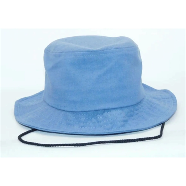True American Made Taslan Bucket Hat W Adjustable Drawstring - True American Made Taslan Bucket Hat W Adjustable Drawstring - Image 6 of 7