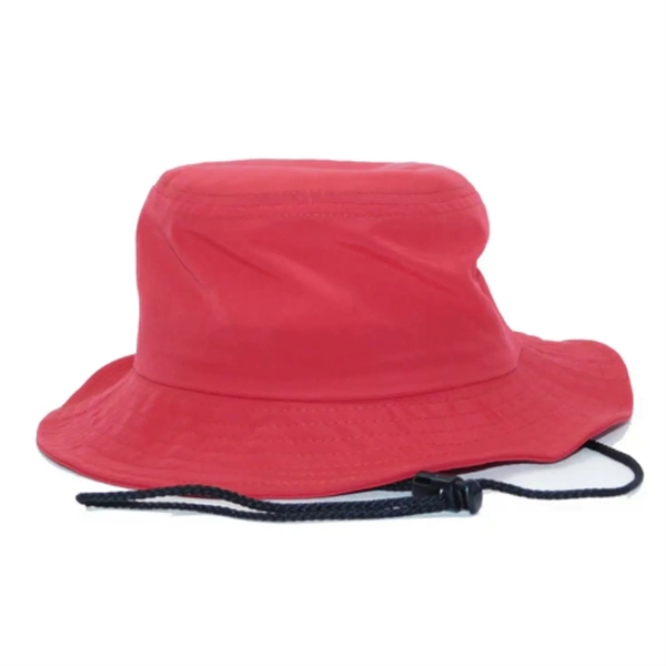 True American Made Taslan Bucket Hat W Adjustable Drawstring - True American Made Taslan Bucket Hat W Adjustable Drawstring - Image 4 of 7