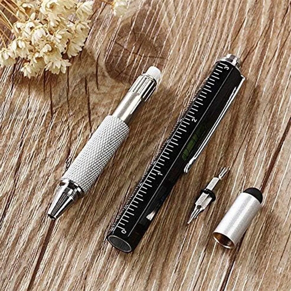 Metal Ballpoint Pen With Versatile Functions - Metal Ballpoint Pen With Versatile Functions - Image 2 of 6