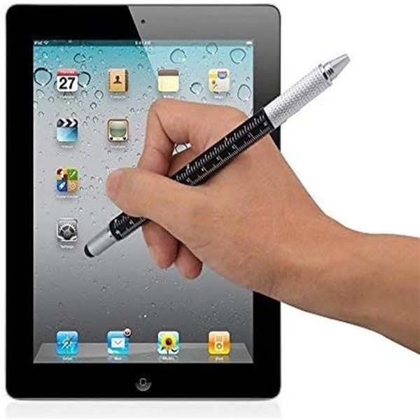 Metal Ballpoint Pen With Versatile Functions - Metal Ballpoint Pen With Versatile Functions - Image 4 of 6