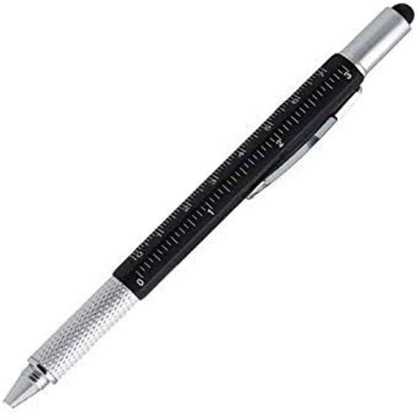 Metal Ballpoint Pen With Versatile Functions - Metal Ballpoint Pen With Versatile Functions - Image 6 of 6
