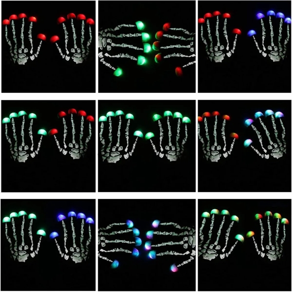 LED Light Up Gloves Finger Magic Toy - LED Light Up Gloves Finger Magic Toy - Image 2 of 5