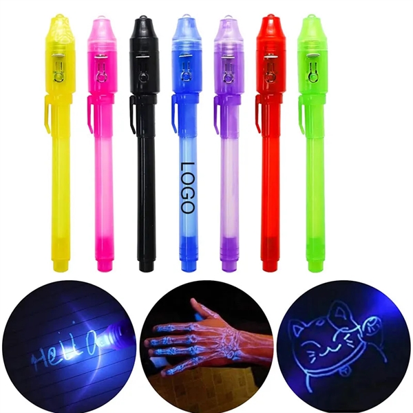 Invisible Ink Pen with UV Light - Invisible Ink Pen with UV Light - Image 0 of 0