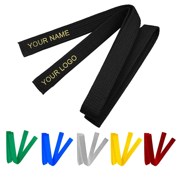 Custom Embroidered Karate Belt - Custom Embroidered Karate Belt - Image 0 of 0