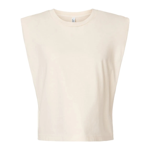 American Apparel Garment-Dyed Women's Heavyweight Muscle Tee - American Apparel Garment-Dyed Women's Heavyweight Muscle Tee - Image 3 of 12