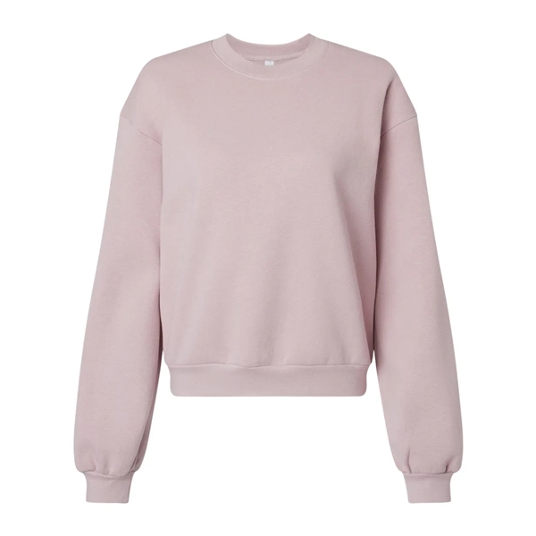 American Apparel ReFlex Women's Fleece Crewneck Sweatshirt - American Apparel ReFlex Women's Fleece Crewneck Sweatshirt - Image 5 of 12