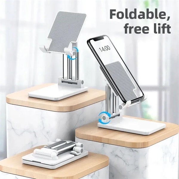 Adjustable Foldable Phone Stand For Desk - Adjustable Foldable Phone Stand For Desk - Image 1 of 4
