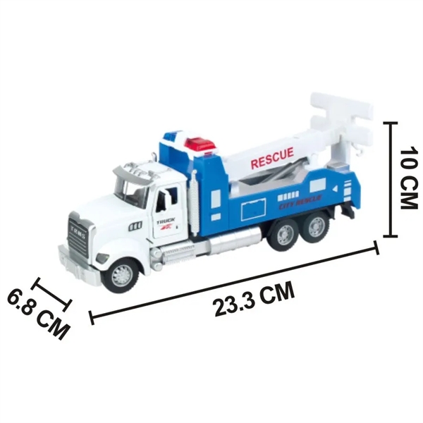 Semi Alloy Rescue Truck - Semi Alloy Rescue Truck - Image 1 of 1