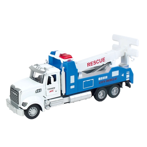 Semi Alloy Rescue Truck - Semi Alloy Rescue Truck - Image 0 of 1