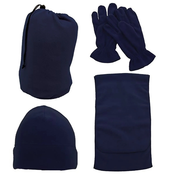 Beanie, Scarf, Gloves Gift Set - Beanie, Scarf, Gloves Gift Set - Image 3 of 6