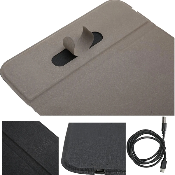 Custom Promotional Durable 15W Wireless Charging Mouse Pad - Custom Promotional Durable 15W Wireless Charging Mouse Pad - Image 4 of 4