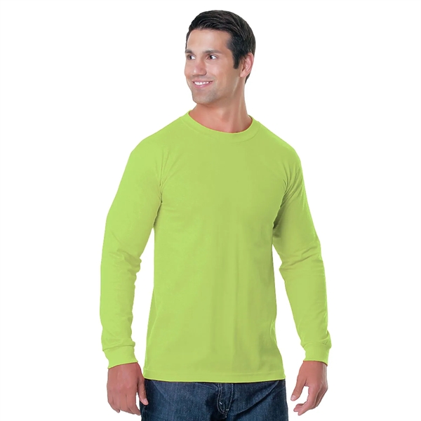 Made In USA Poly-Cotton Non-ANSI Safety Long Sleeve T-Shirt - Made In USA Poly-Cotton Non-ANSI Safety Long Sleeve T-Shirt - Image 1 of 1