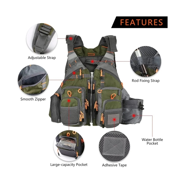 Fishing Vest - Fishing Vest - Image 2 of 3