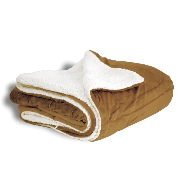 Micro Soft Touch Sherpa Blanket - Micro Soft Touch Sherpa Blanket - Image 4 of 16