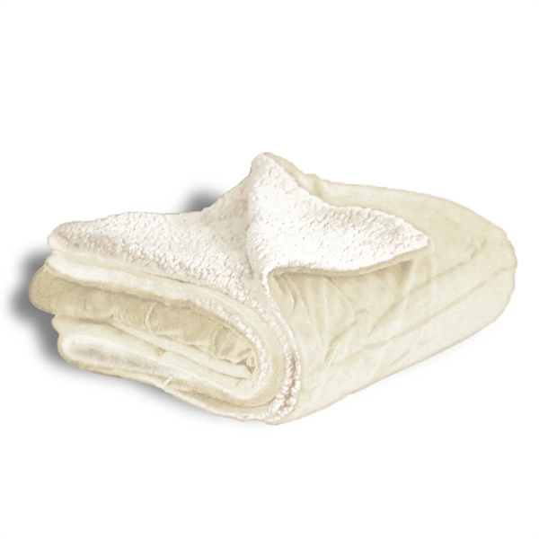 Micro Soft Touch Sherpa Blanket - Micro Soft Touch Sherpa Blanket - Image 5 of 16