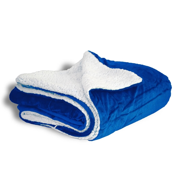 Micro Soft Touch Sherpa Blanket - Micro Soft Touch Sherpa Blanket - Image 15 of 16