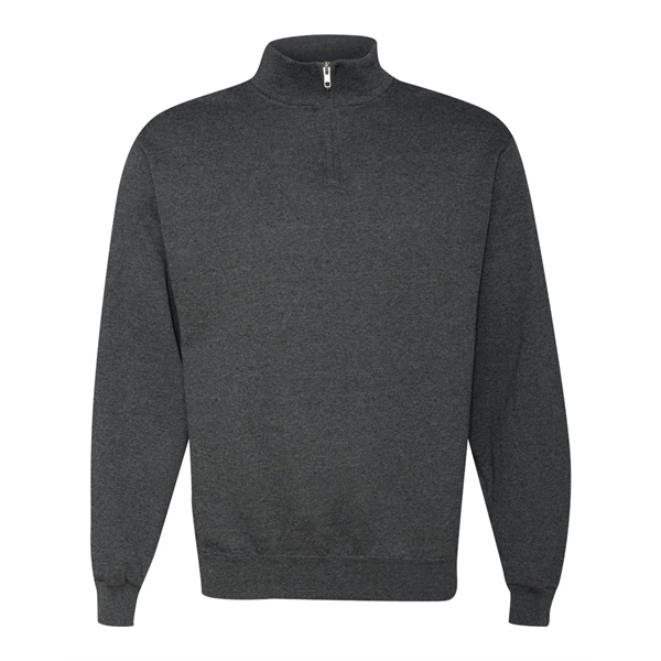 JERZEES - Nublend Cadet Collar Quarter-Zip Sweatshirt - JERZEES - Nublend Cadet Collar Quarter-Zip Sweatshirt - Image 3 of 13