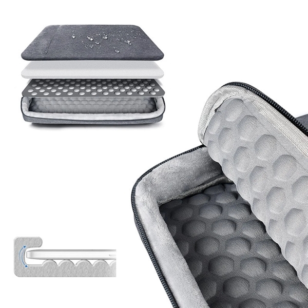 Protective jacquard shock proof laptop sleeve in 15" and 13" - Protective jacquard shock proof laptop sleeve in 15" and 13" - Image 3 of 4