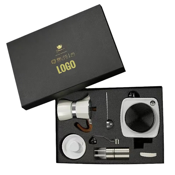 6PCS Portable MOKA Pot Coffee Maker Premium Gift Box - 6PCS Portable MOKA Pot Coffee Maker Premium Gift Box - Image 0 of 5