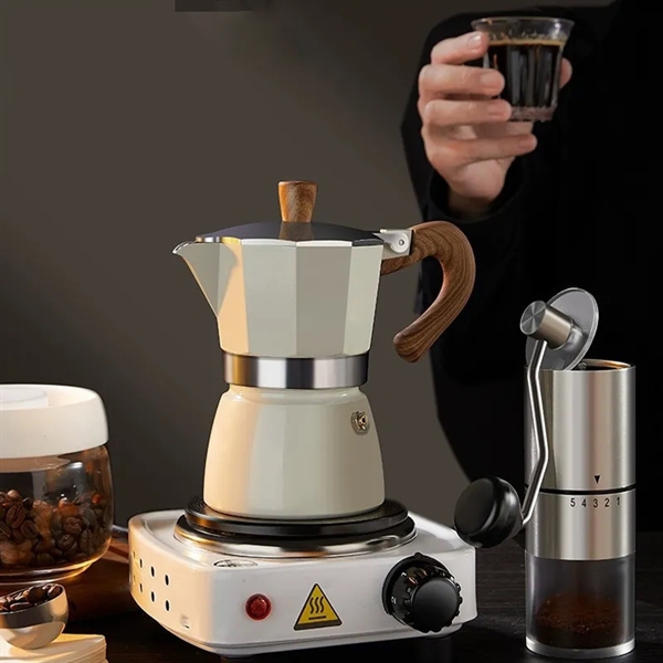 6PCS Portable MOKA Pot Coffee Maker Premium Gift Box - 6PCS Portable MOKA Pot Coffee Maker Premium Gift Box - Image 1 of 5