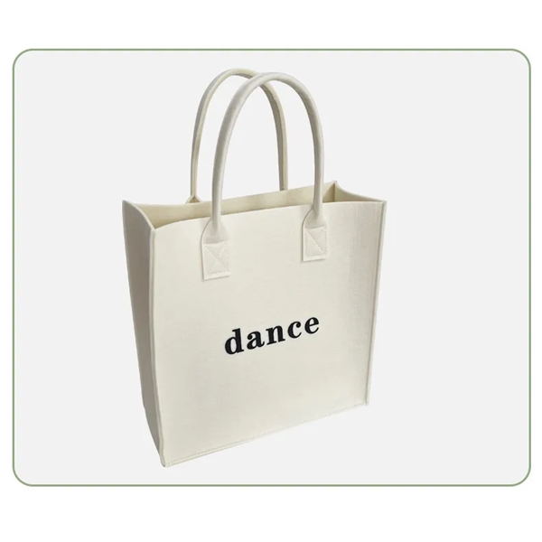 Simple solid color tote - Simple solid color tote - Image 4 of 5