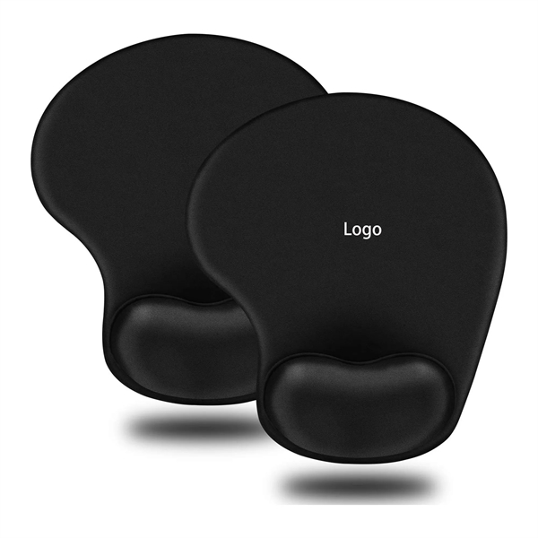 Silicone Foot Styling Non-Slip Mouse Pad With Wrist Support - Silicone Foot Styling Non-Slip Mouse Pad With Wrist Support - Image 0 of 3
