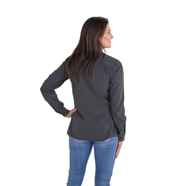 Women's Influencer Windowpane Woven Shirt - Women's Influencer Windowpane Woven Shirt - Image 7 of 8