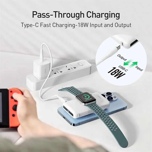 10000mAh iWALK MAG-X Magnetic Wireless Power Bank - 10000mAh iWALK MAG-X Magnetic Wireless Power Bank - Image 6 of 6