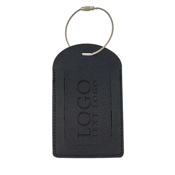 PU Leather Luggage Tag With Custom Logo - PU Leather Luggage Tag With Custom Logo - Image 5 of 37