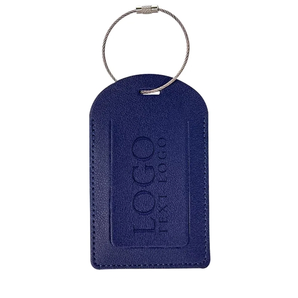 PU Leather Luggage Tag With Custom Logo - PU Leather Luggage Tag With Custom Logo - Image 7 of 37