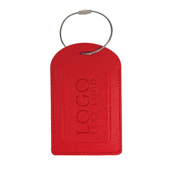 PU Leather Luggage Tag With Custom Logo - PU Leather Luggage Tag With Custom Logo - Image 25 of 37