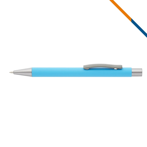 Flux Rubber Coated Metal Ballpoint Pens - Flux Rubber Coated Metal Ballpoint Pens - Image 6 of 6