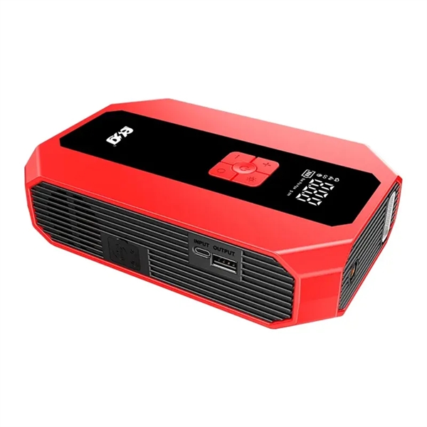 Portable Car Jump Starter Battery Pack  With Air Compressor - Portable Car Jump Starter Battery Pack  With Air Compressor - Image 1 of 10